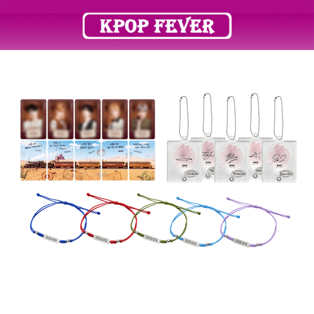 TOMORROW X TOGETHER [ENDLESS RIDE] VR CONCERT MD / Bracelet, Concert Card, Confetti Keyring