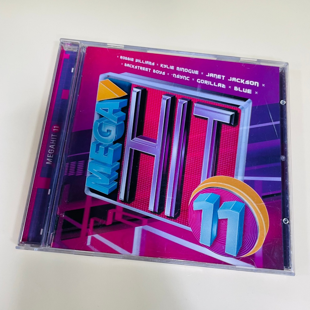 MEGAHIT 11 / Rare Original 2002 Pop Compilation CD Feat. Kylie Minogue, Britney Spears & Daft Punk