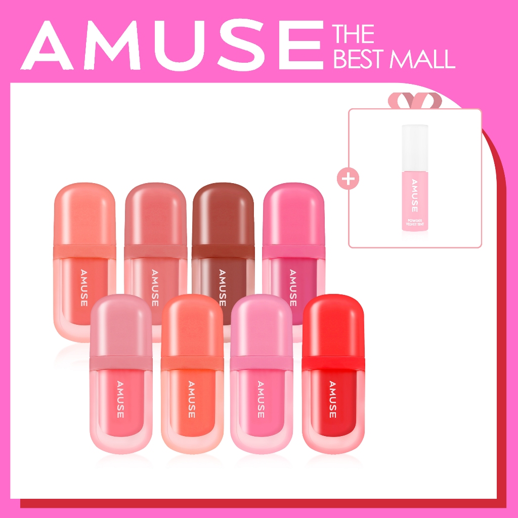 [AMUSE] Babe Tint 4g Dewy Glow Lip Tint Hydrating K-Beauty