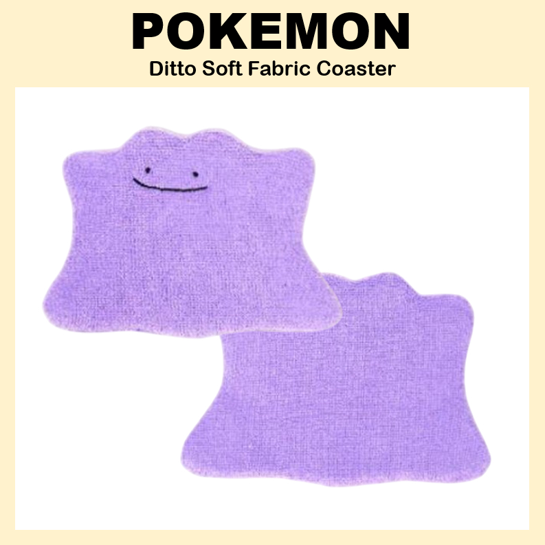 [POKEMON] Đế lót ly vải mềm Ditto