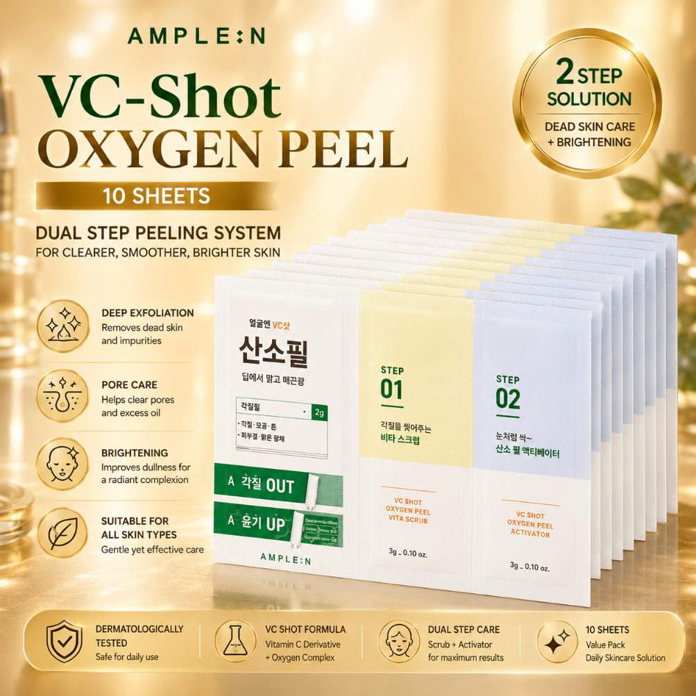 [ĐỒNG: N] VC-Shot OXYGEN PEEL 10 tờ / K-BEAUTY