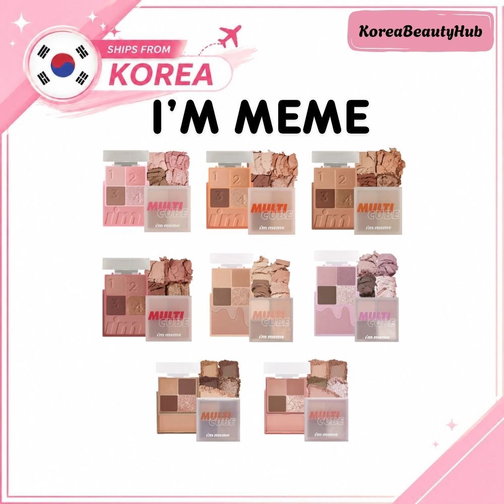 I'M MEME I 'm meme Pocket Makeup Bảng phấn mắt vuông nhỏ - Phấn mắt một màu