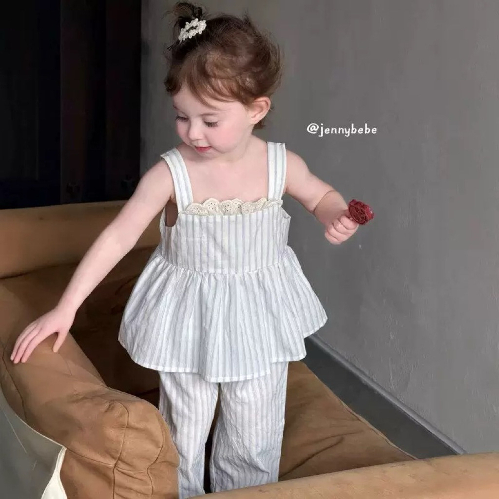 {jennybebe} Set cho bé mặc mùa hè siêu mát dễ mặc hàng QCCC
