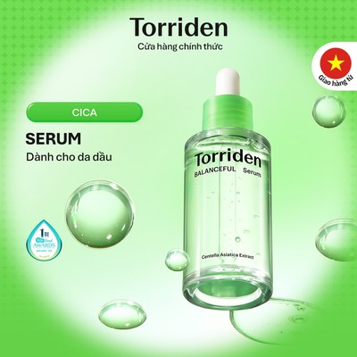 [Torriden Chính hãng] Serum BALANCEFUL CICA, 50ml, Serum