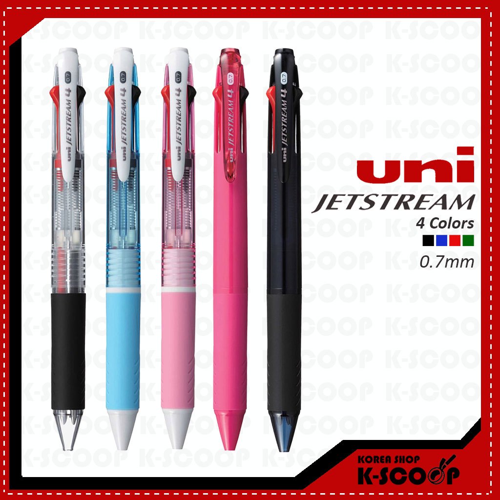 Bút bi Uni Jetstream 4in1 0.7mm SXE4-500-07