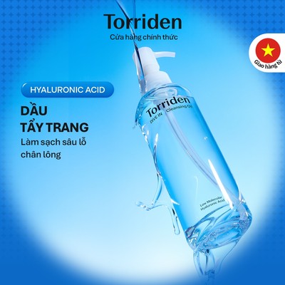 [Torriden Chính hãng] Dầu tẩy trang làm sạch da DIVE IN, 200ml, Cleansing Oil