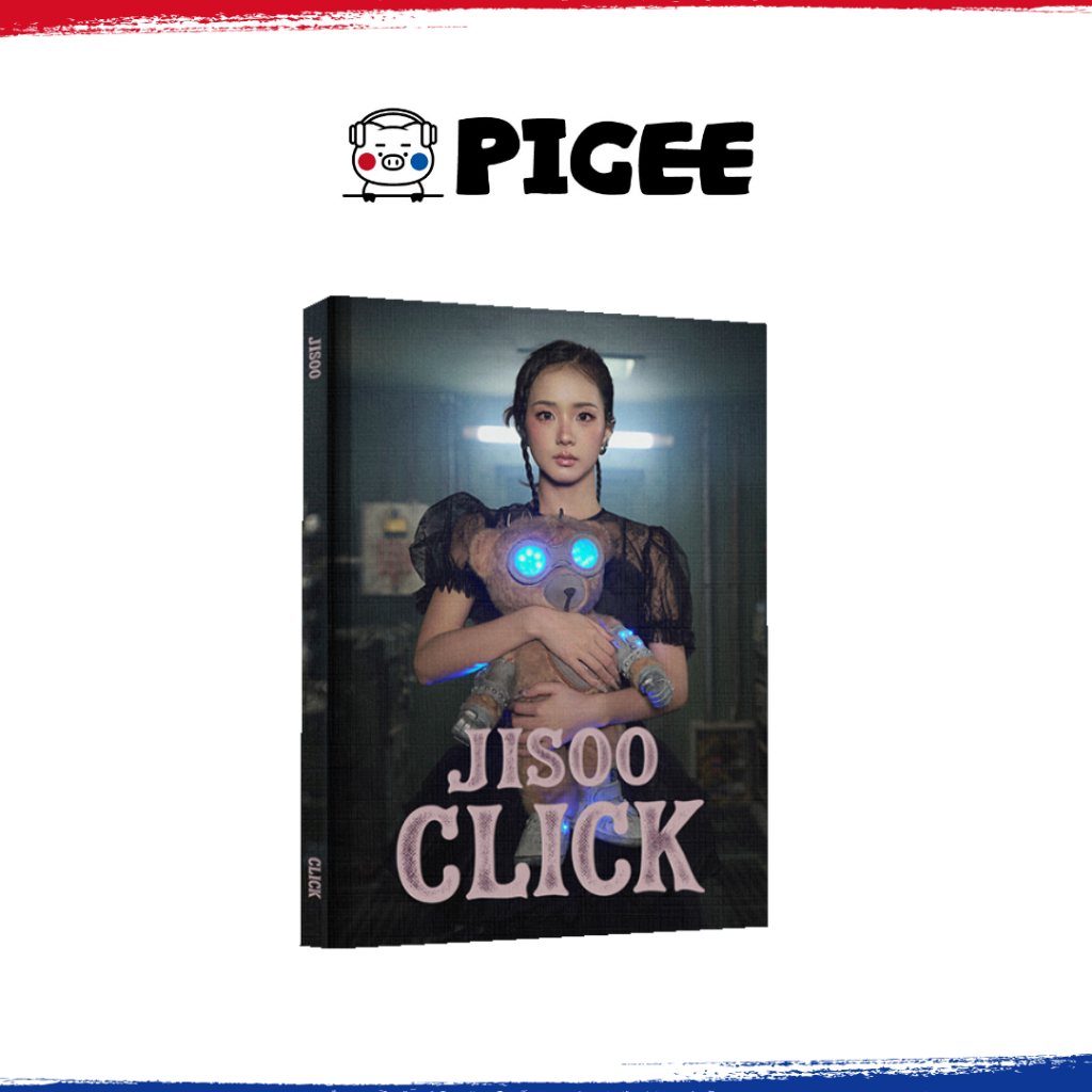 JISOO - [ CLICK ] 2ND SINGLE (PHOTOBOOK Ver.)