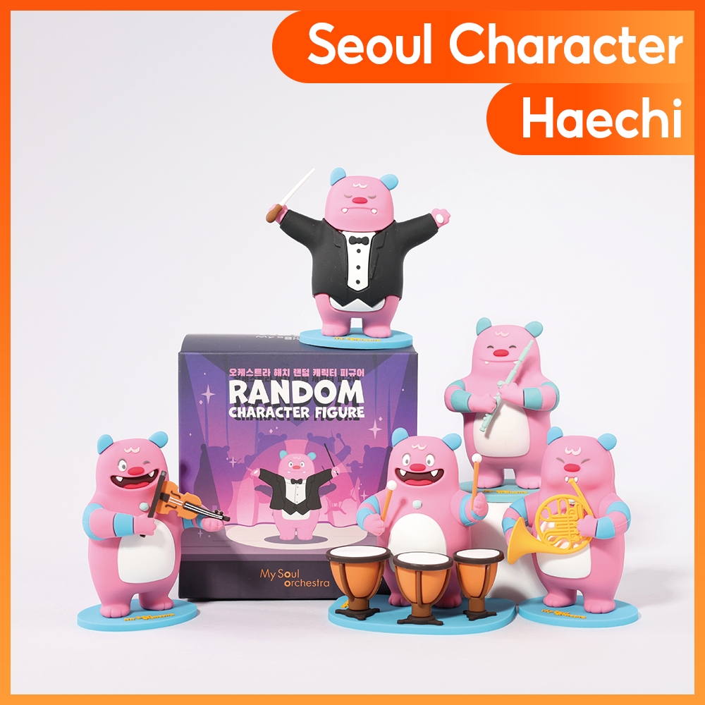 [Korea _ Seoul Character] DDP Design Store Nhân vật Seoul Haechi & Soul Friends Orchestra Hình ngẫu 