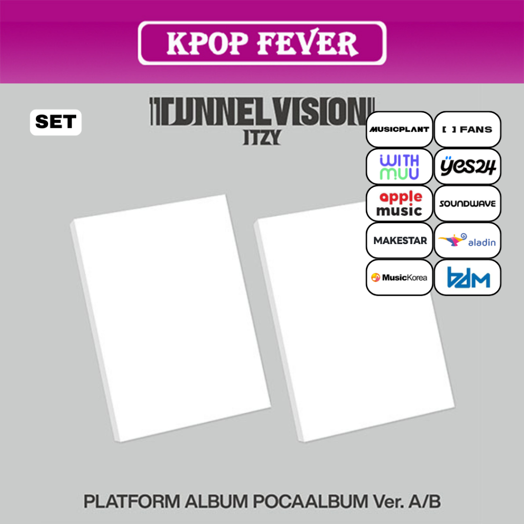 ITZY [TUNNEL VISION] POCAALBUM Ver (SET) / ALBUM