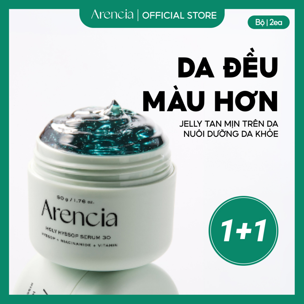 [Arencia] Serum Holy Hyssop 50g (1+1) – Dưỡng Sáng Da