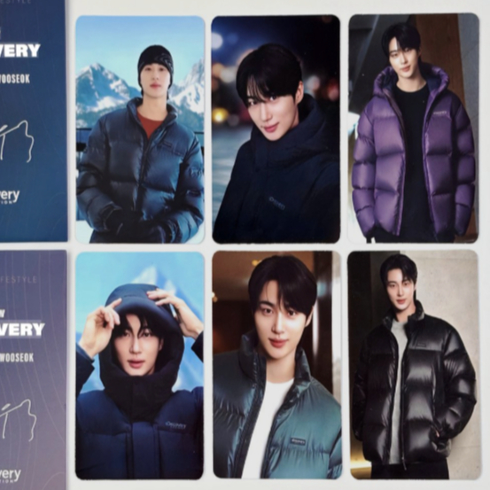 Byeon Wooseok × Discovery Expedition 25FW Khuyến mãi Photocard Bộ 3 CÁI