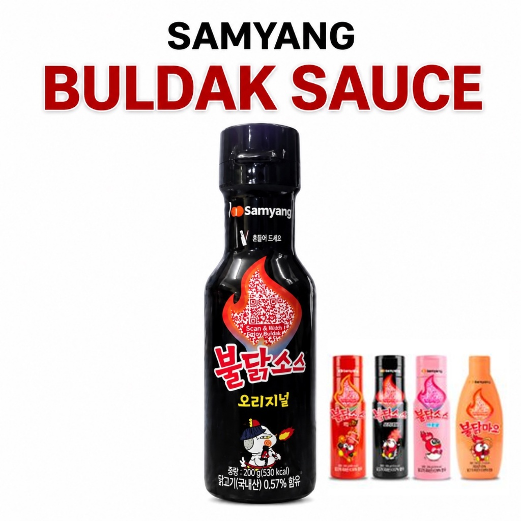 Sốt Samyang Buldak Original / 2x Cay / Carbo / Buldak Mayo 200g 250g