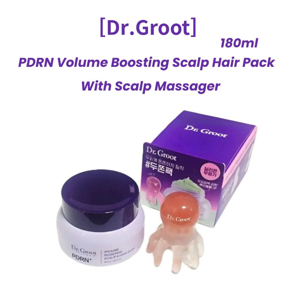 [Dr.Groot] Gói Tóc Da Đầu Tăng Cường Khối Lượng PDRN 180ml | Mặt nạ tóc Root Volume