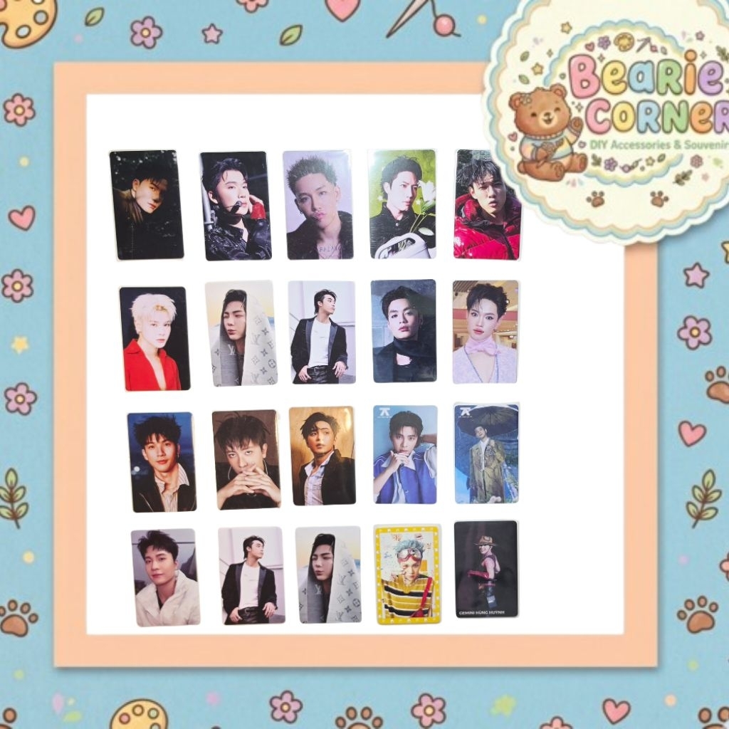 (Card auth) Card bo góc chất liệu cứng cáp chống nước ATSH Anh Trai Say Hi Concert D9 mùa 1