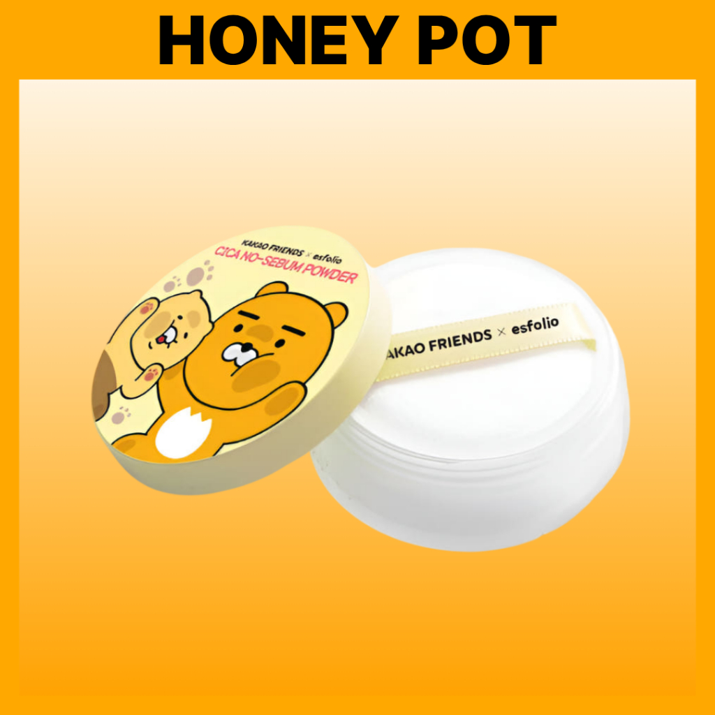 [ESFOLIO] Kakao Friends Look At Me Cica No-Sebum Powder 5g