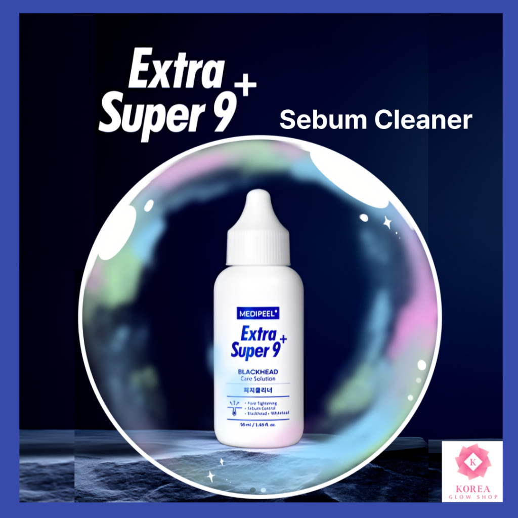 [MEDI-PEEL] Sữa rửa mặt Sebum Extra Super 9 Plus 2.0 50ml / Nước làm mềm nóng chảy mụn đầu đen nhẹ n