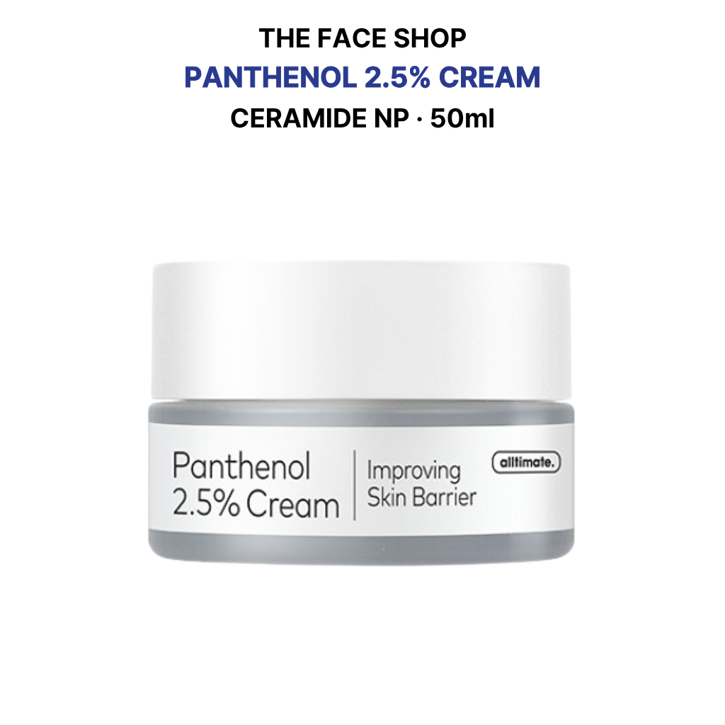 [THE FACE SHOP] Kem Dưỡng Alltimate Panthenol 2.5% 50ml | Ceramide NP