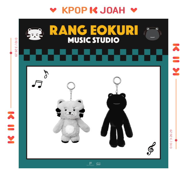 (Plush Keyring) AHN HYO SEOP [RANG&EOKURI MUSIC STUDIO] POP-UP MD (Oct.2026)