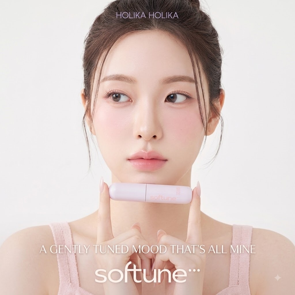 [HOLIKA HOLIKA] Softune Nudy Water Tint / K-Beauty Water Gloss Lip Tint / Vết bẩn môi có độ ẩm lâu t