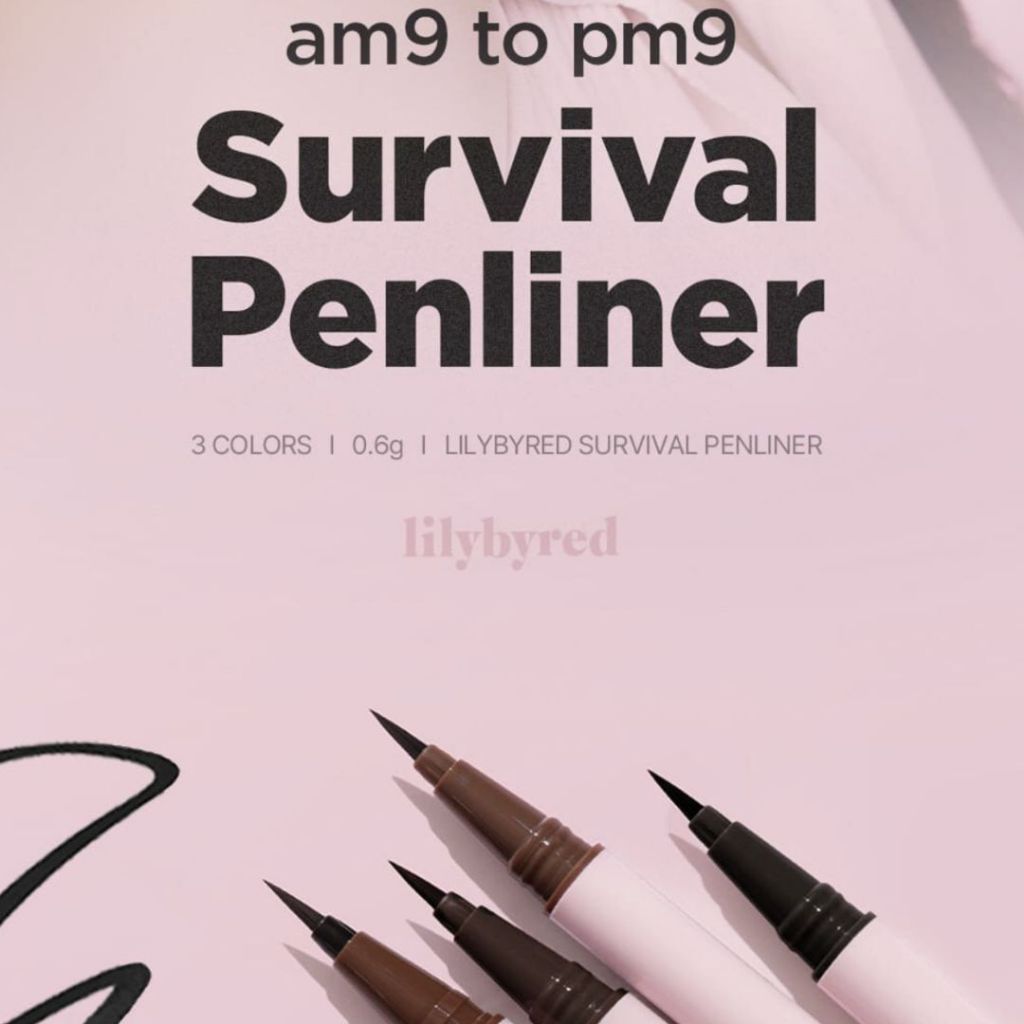 Lilybyred Nine to Nine Survival Pen Liner (0.6g) 3 màu