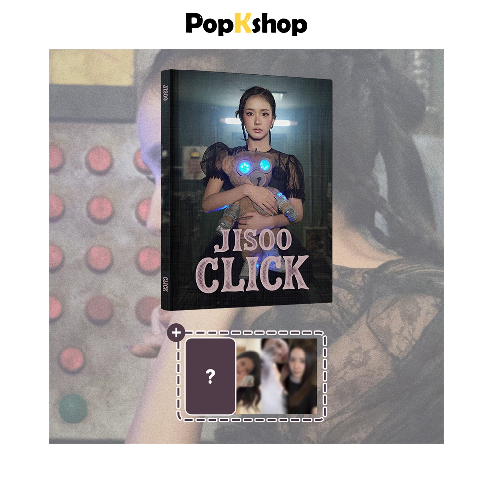 [QUÀ TẶNG] BLACKPINK JISOO Single Album [ CLICK ] PHOTOBOOK Ver