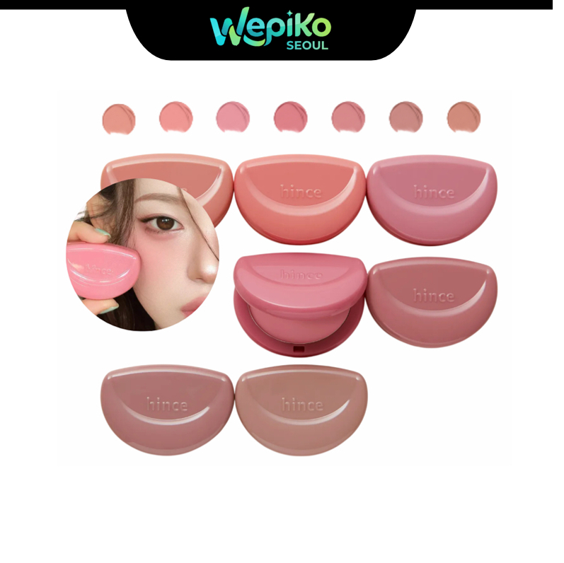 [HINCE] HALF MOON CHEEK 3g | PHẤN MÁ HỒNG DẠNG KEM HYBRID BLUSH