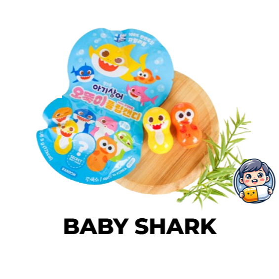 [BÉ SHARK] Flipperz 8 Nhân Vật Ngẫu Nhiên Roly Poly Đồ Chơi Quà Tặng Hàn Quốc