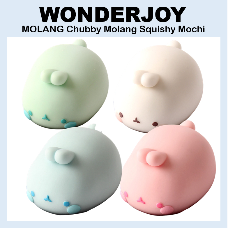 Wonderjoy Pick [MOLANG] Đồ chơi Mochi Molang Squishy Mũm mĩm