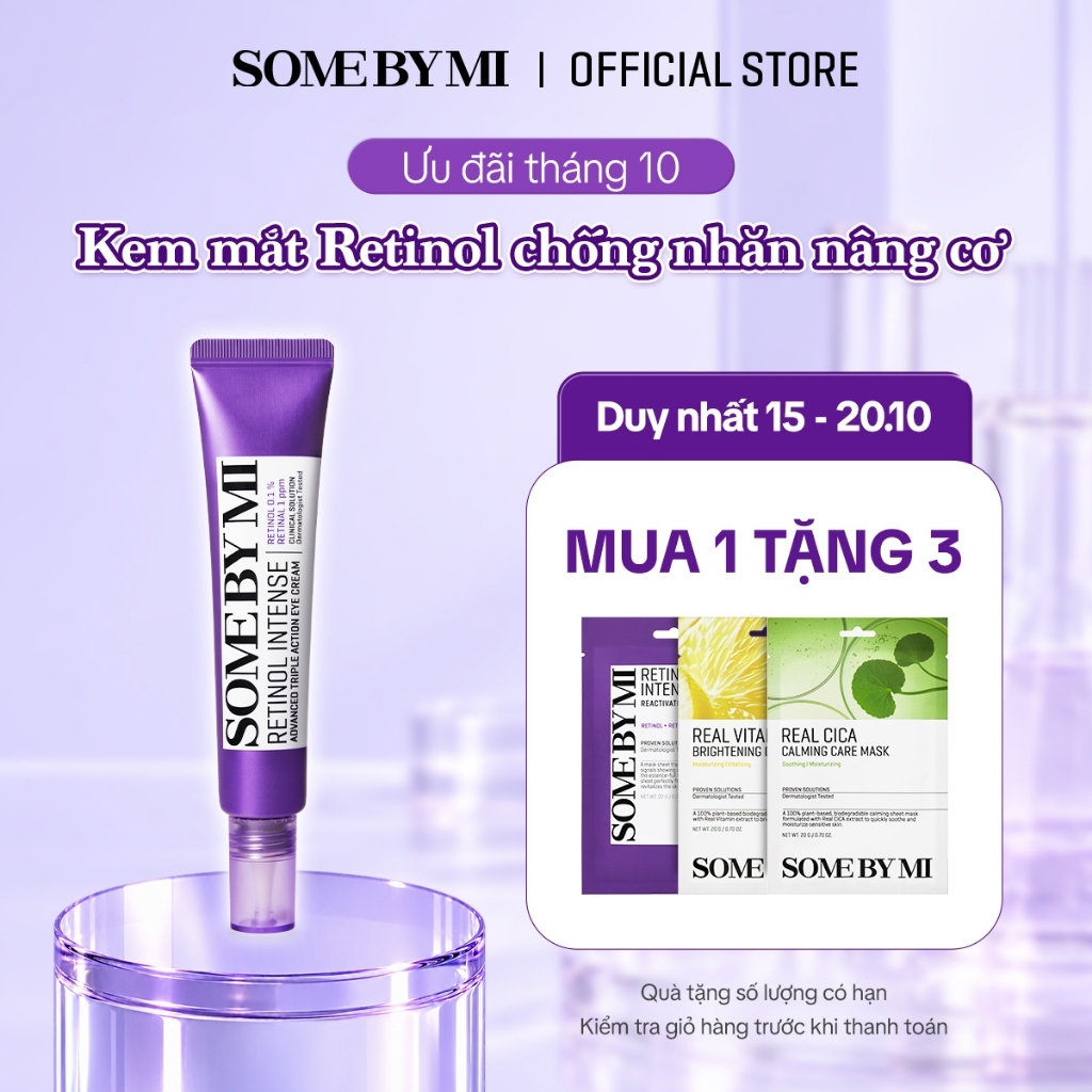 Kem Mắt Retinol Giảm Nhăn Retinol Intense Advanced Triple Action Eye Cream 30ml