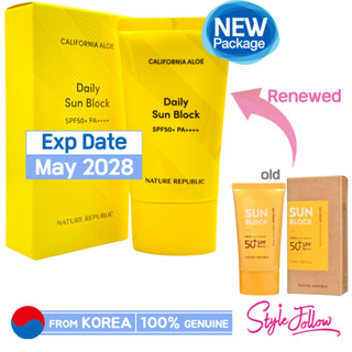   NATURE REPUBLIC  Kem chống nắng hàng ngày lô hội California 57ml  SPF50 +   PA + + + +  