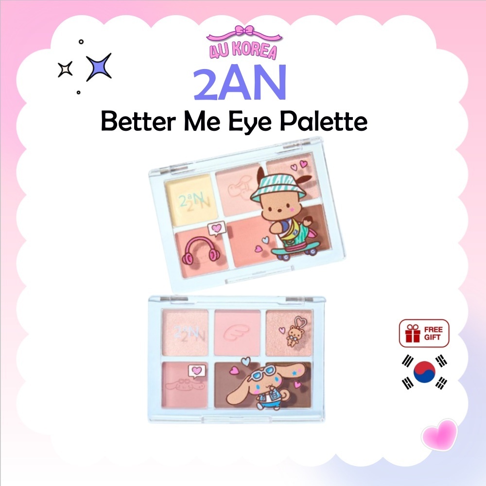 2AN Bảng Mắt Better Me 4.5g - 15 Màu / K-BEAUTY