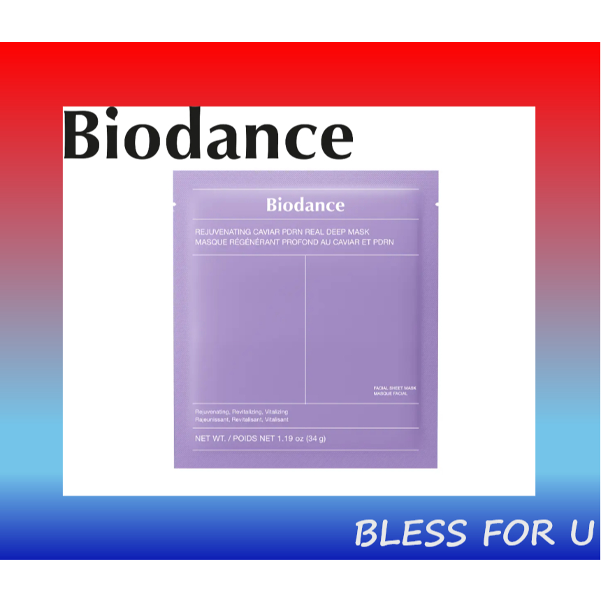 BIODANCE Rejuvenating Caviar PDRN Real Deep Mask sheet 4ea
