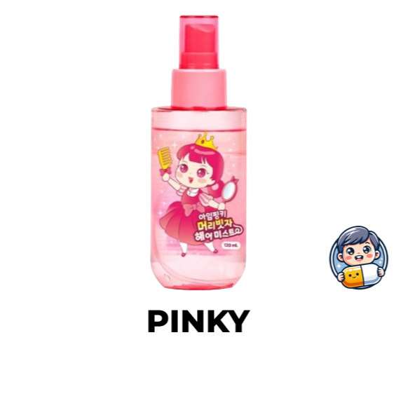 [PINKY] Xịt dưỡng tóc Brush & Go, 120ml