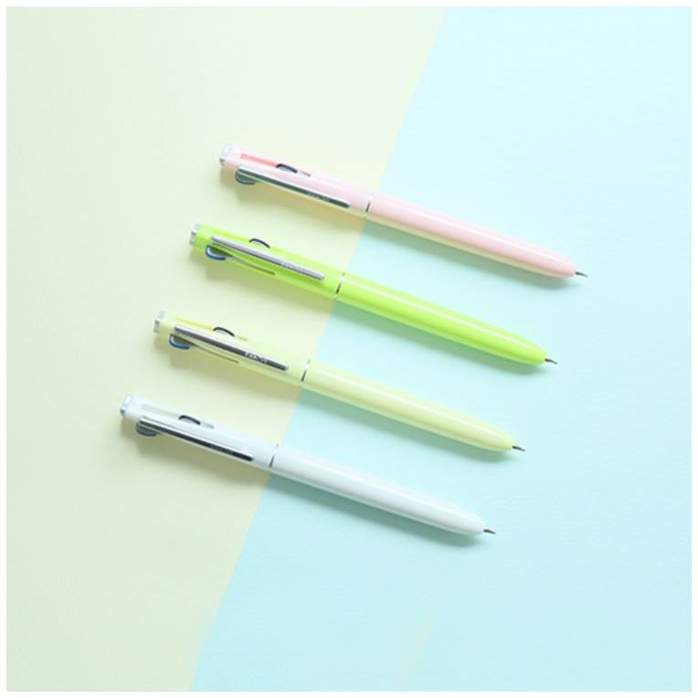 [Sản xuất tại Hàn Quốc] Bút bi nhiều màu MORRIS STARFLO, Bút màu 3 trong 1 (0,7mm)