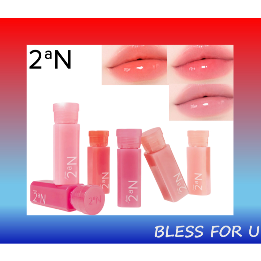 2aN Glaze Bouncing Tint Mini (6 Colors) LIP
