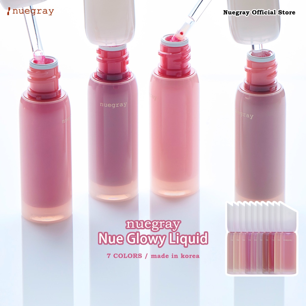 【ƯU ĐÃI 50% GIỜ HẠN】Son Tint Nuegray Nue Glowy Liquid Lip 4.6g 10 Màu