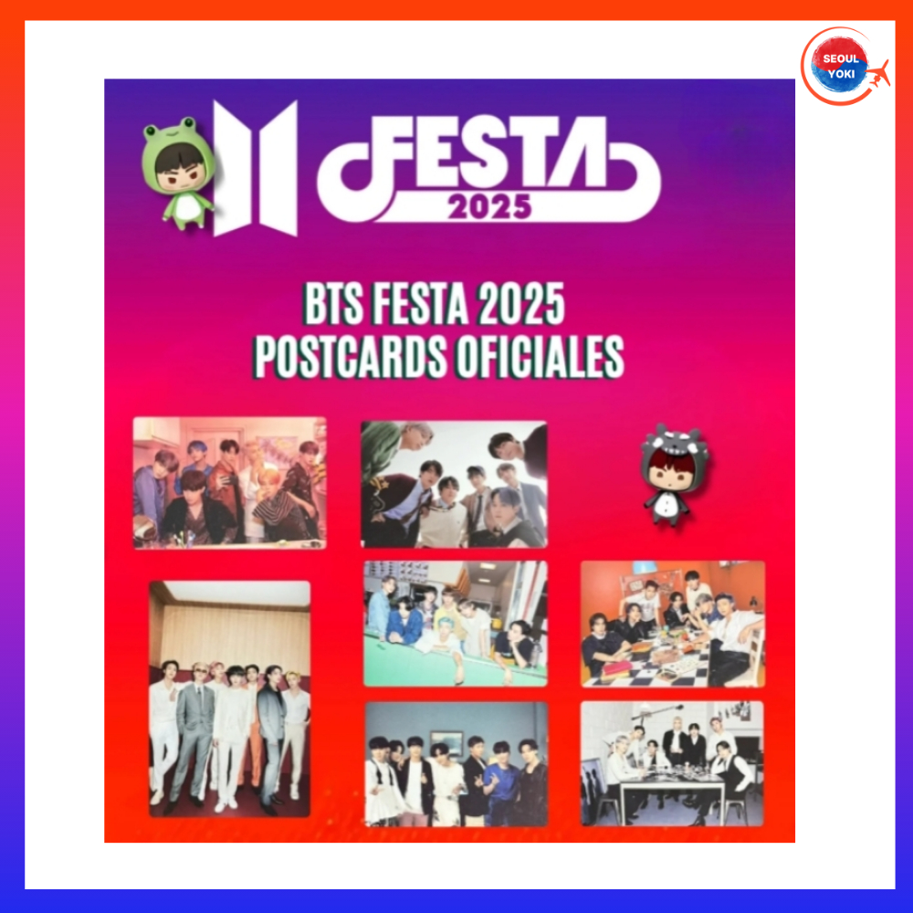 Bộ bưu thiếp ảnh chính thức của BTS FESTA 2025