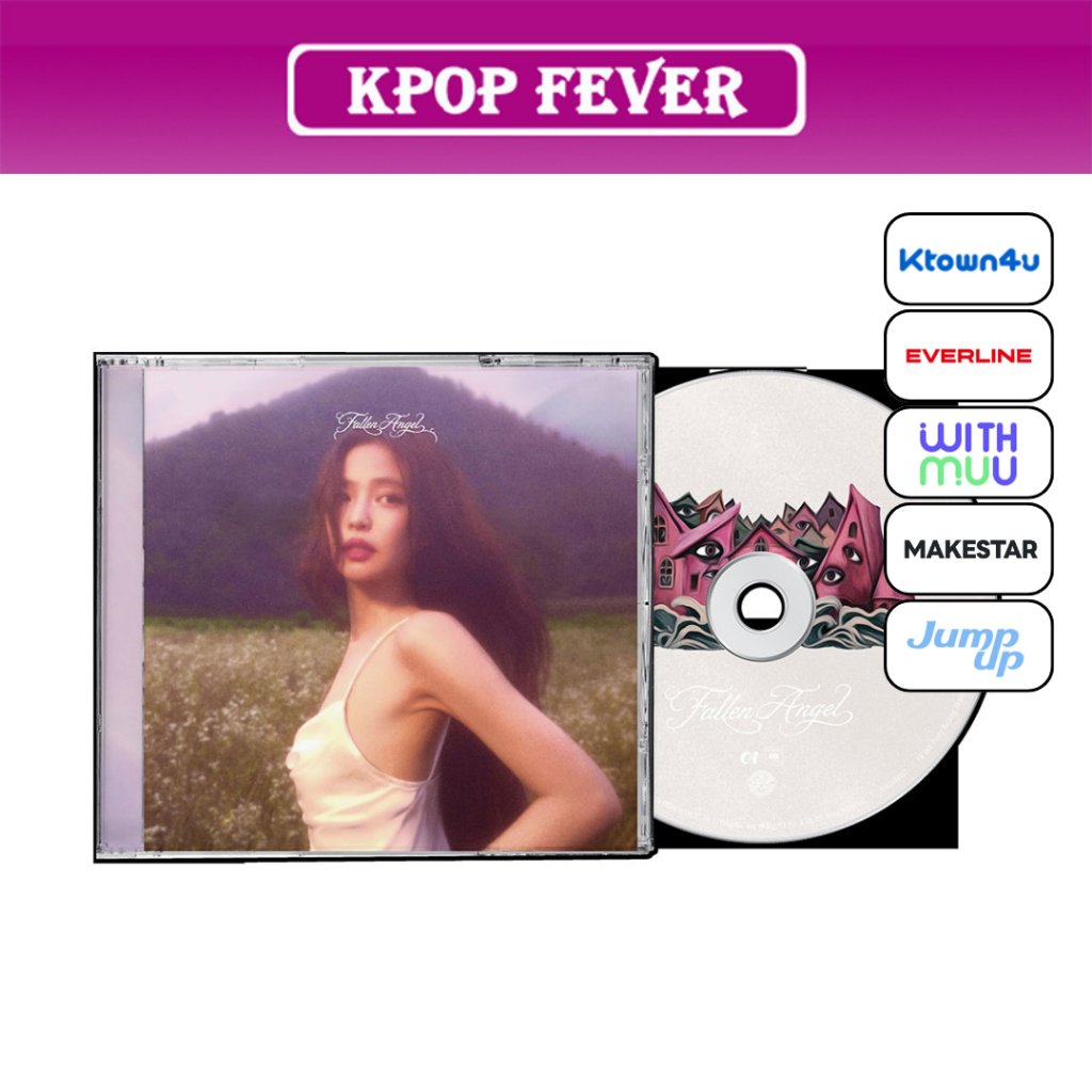 JENNIE [Fallen Angel] Jewel Case EP Album