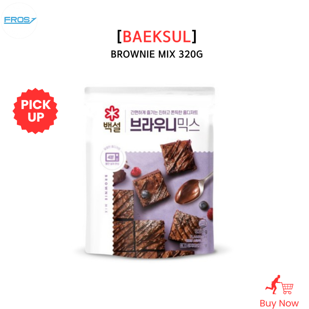 [Baeksul] Brownie Mix 320g