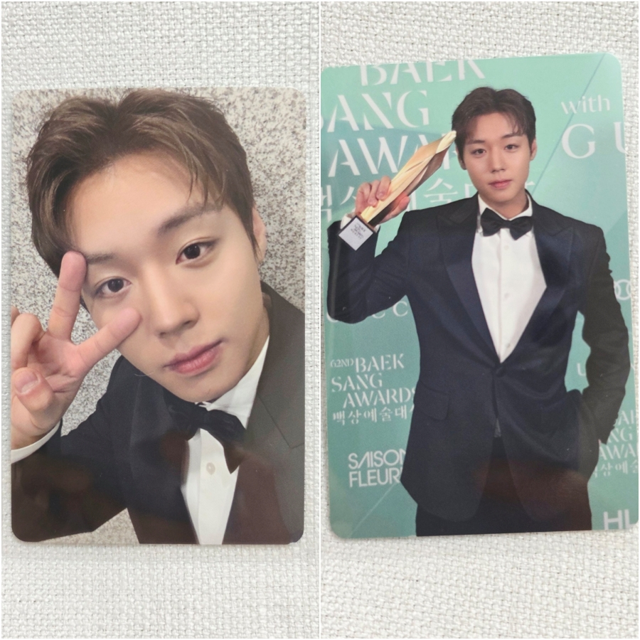 Photocard lối vào buổi hòa nhạc của Park Jihoon | PC hai mặt