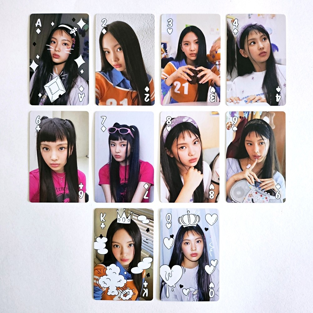 NewJeans 2023 GHẾ CHÀO MỪNG ĐẾN PHÒNG 722 HYEIN Photocard chính thức