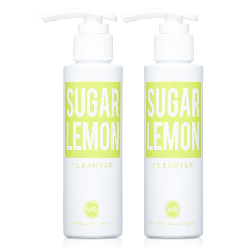 [CHOSUNGAH] Sữa rửa mặt Lemon Chung Sugar & Lemon 120ml x 2 cái / Bộ mặt nạ bong bóng tự động làm sạ