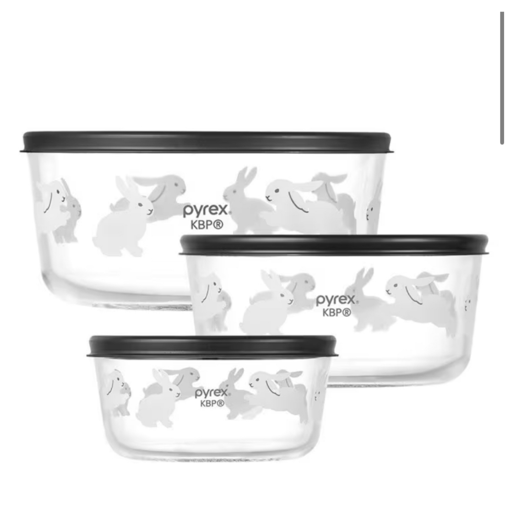 Pyrex x Kitty Bunny Pony 480ml / 950ml / 1650ml