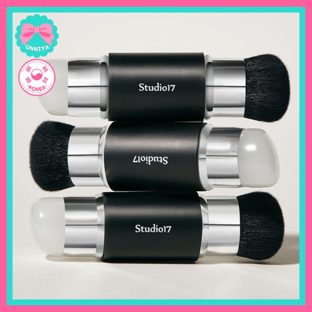 Bàn chải má hồng silicon kép Studio 17