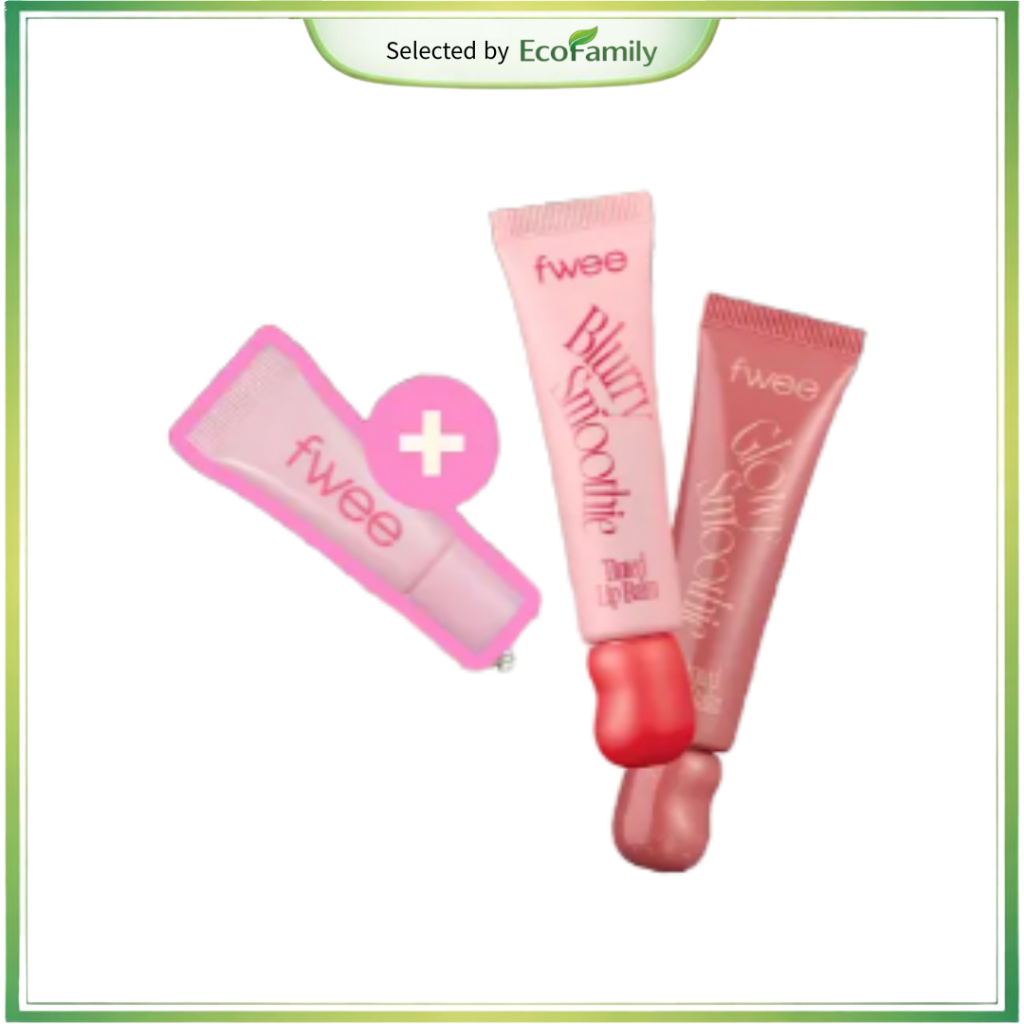 [fwee] Son dưỡng môi màu Glow Smoothie (3 màu)