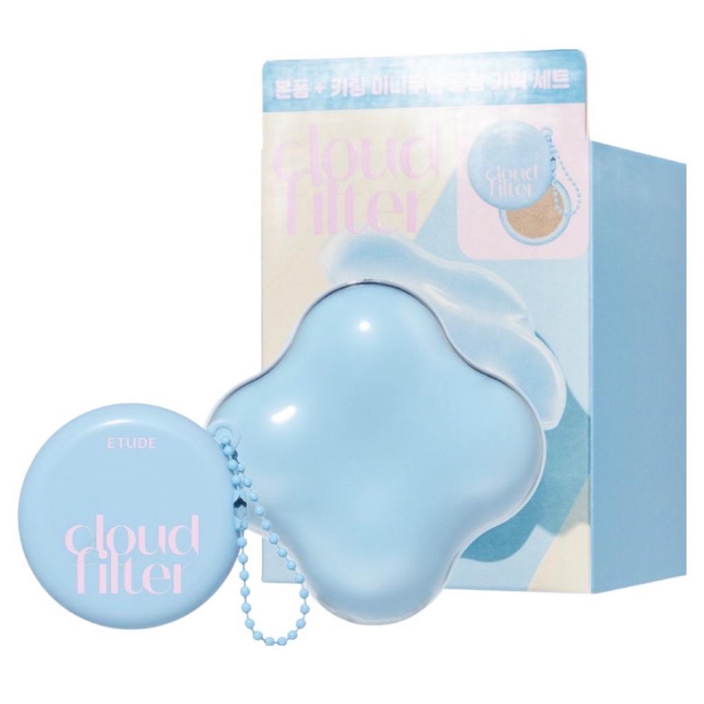 Phấn nước cushion nâng tone , làm mịn dưỡng ẩm cho da Etude 15g + 1 cushion Mini đủ tone màu