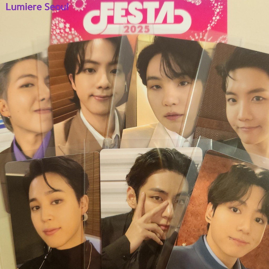BTS FESTA 2025 Weverse Purchase Benefit Photocard (Tùy chọn A – G)