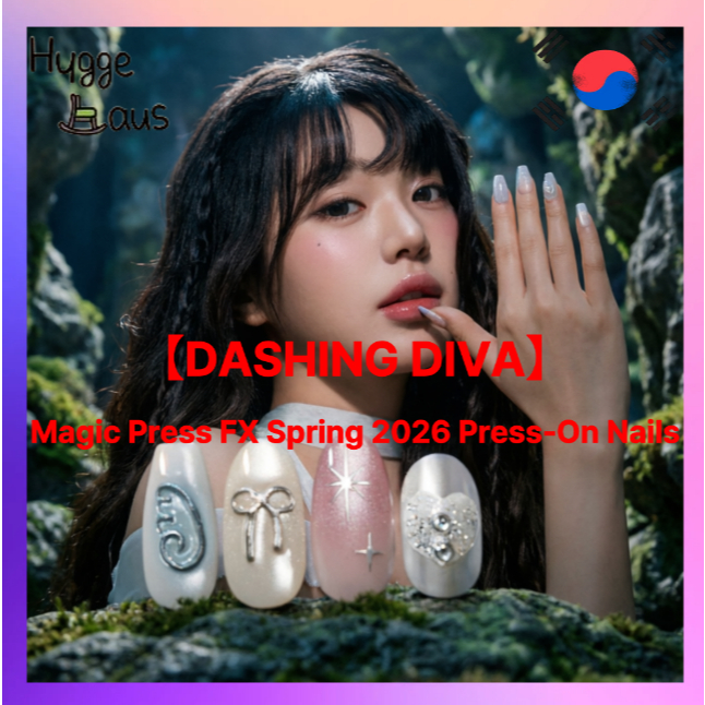 [DASHING DIVA] Magic Press FX Spring 2026 Press-On Nails 8 kiểu dáng