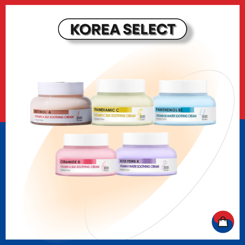 [TENZERO] Kem làm dịu vitamin 5 loại (Vitamin C, D, A, B5, K)