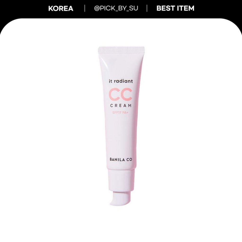 [BanilaCo] it Radiant CC Cream SPF17 PA + + 30ml / Kem CC Hàn Quốc / Da Dạ Quang